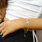 Silver Bracelet With Love script - 1038S