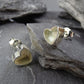 Small Silver Heart Studs - 1041S