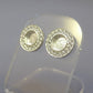 Silver Studs With CZ - 1042S
