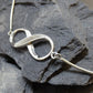 Silver Infinity Bracelet - 1049S