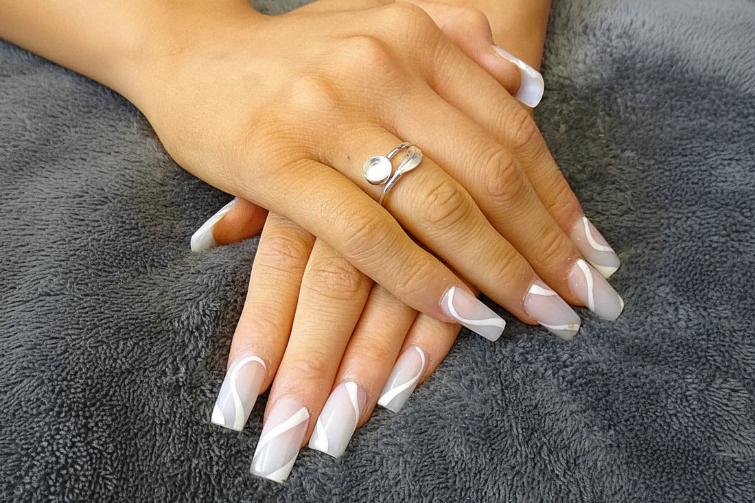 Adjustable Solid Silver Feather Ring  - 1028S