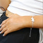 Solid Silver Dog Bracelet - 1072S