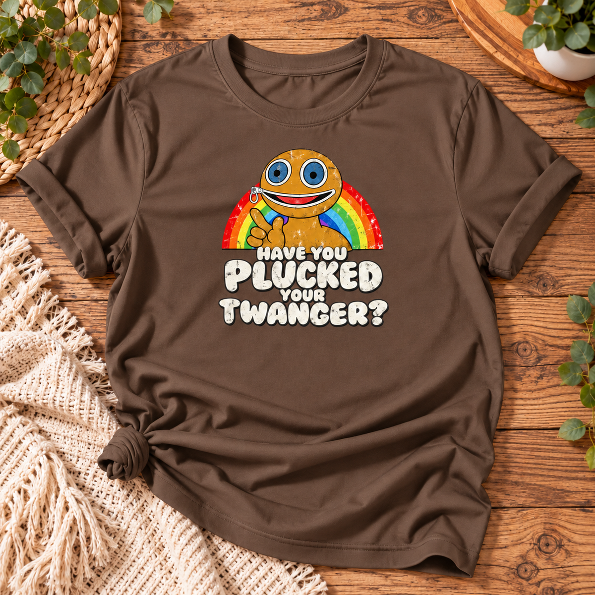 Have You Plucked Your Twanger? – Funny Retro Unisex T-Shirt