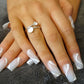Two Stone Adjustable Ring 6mm & 4mm- 1090S