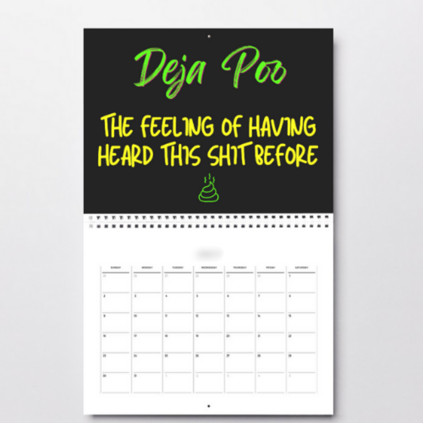 2026 Swearword Wall Calendar