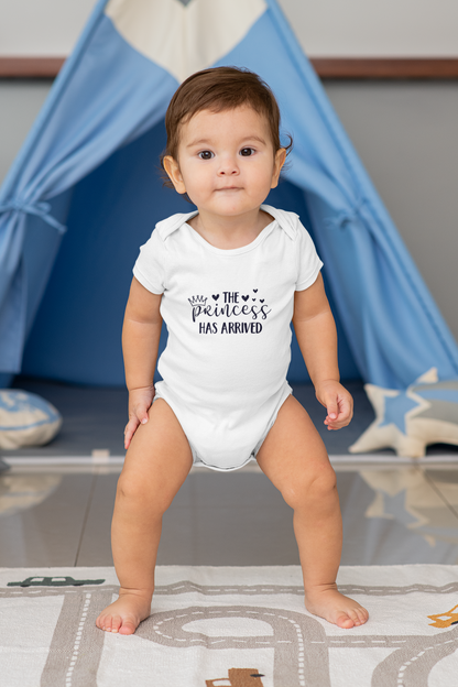 The Princess Has Arrived Girls - Baby Vest