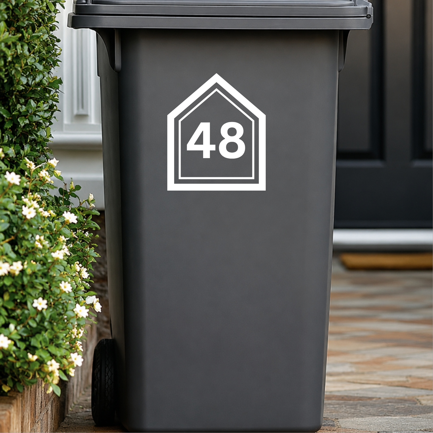 Contemporary - Wheelie Bin Sticker