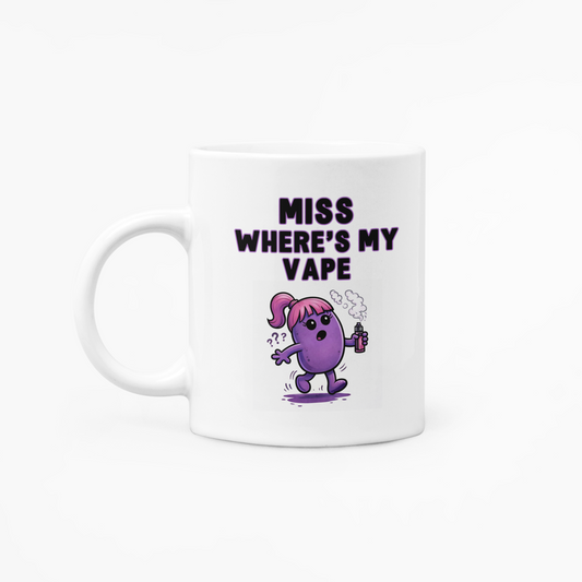 Miss Where's My Vape - 11oz Mug