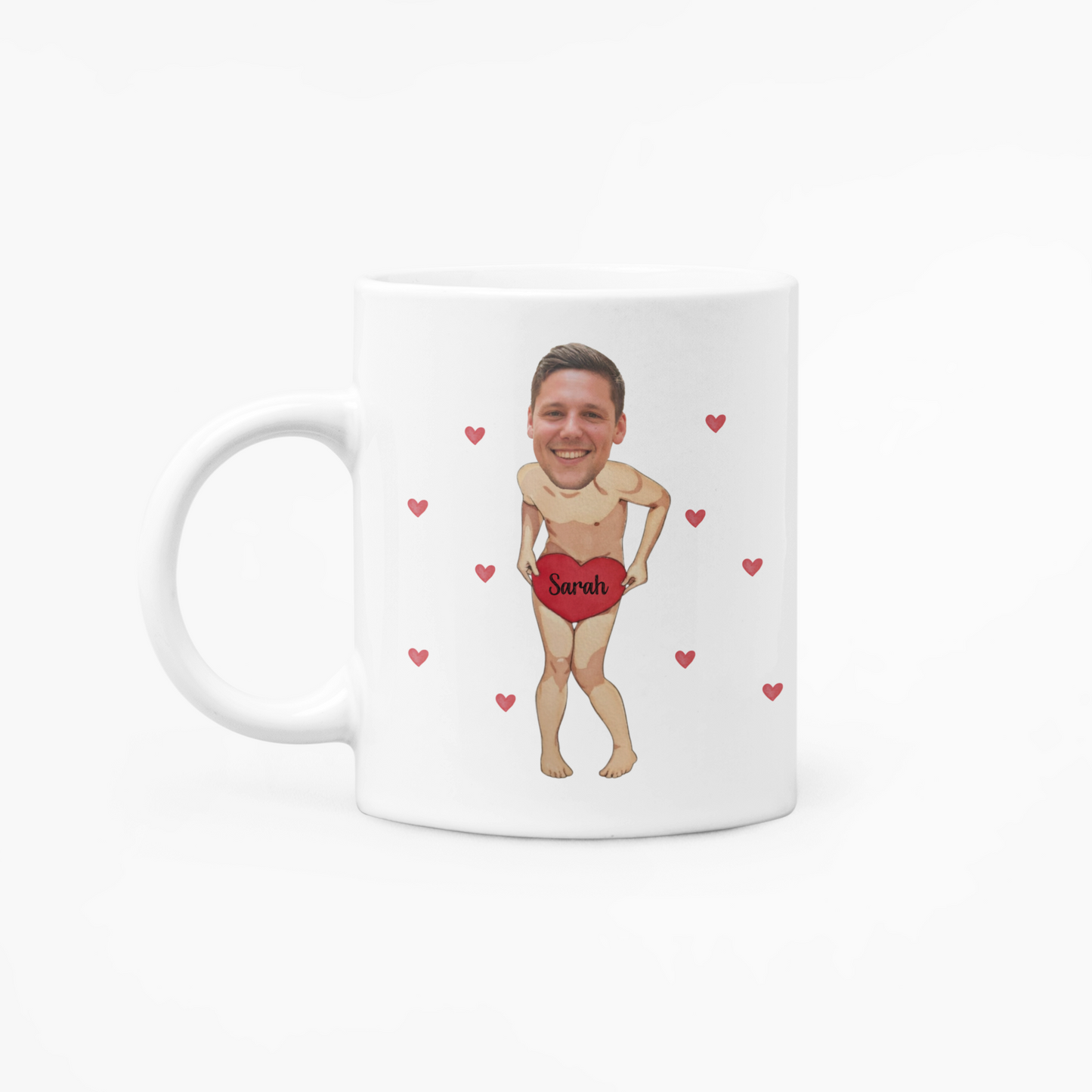 Photo Valentine Man - Personalised 11oz Mug