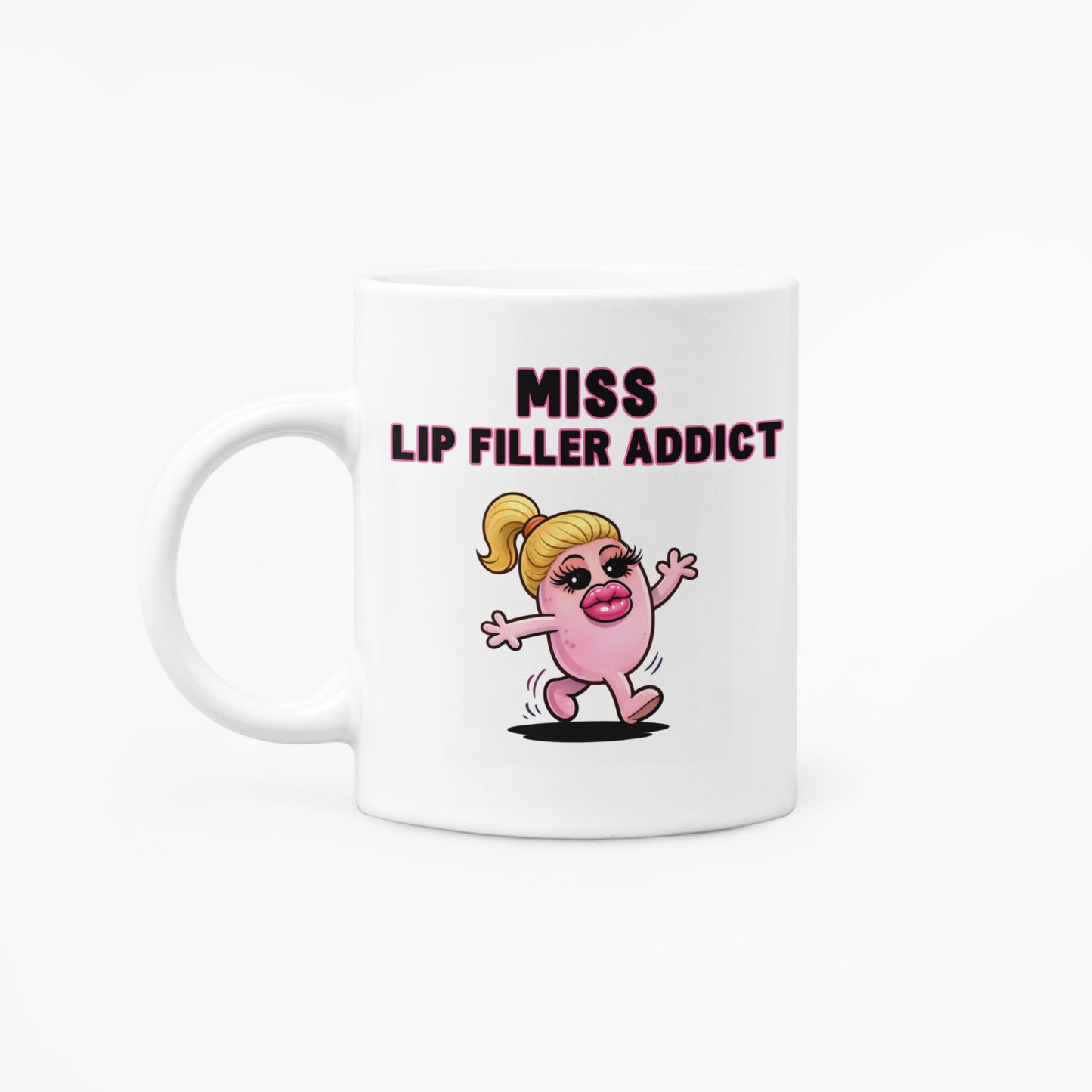 Miss Lip Filler Addict / Blonde & Brunette - 11oz Mug