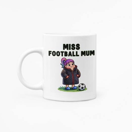 Miss Football Mum - 11oz Mug