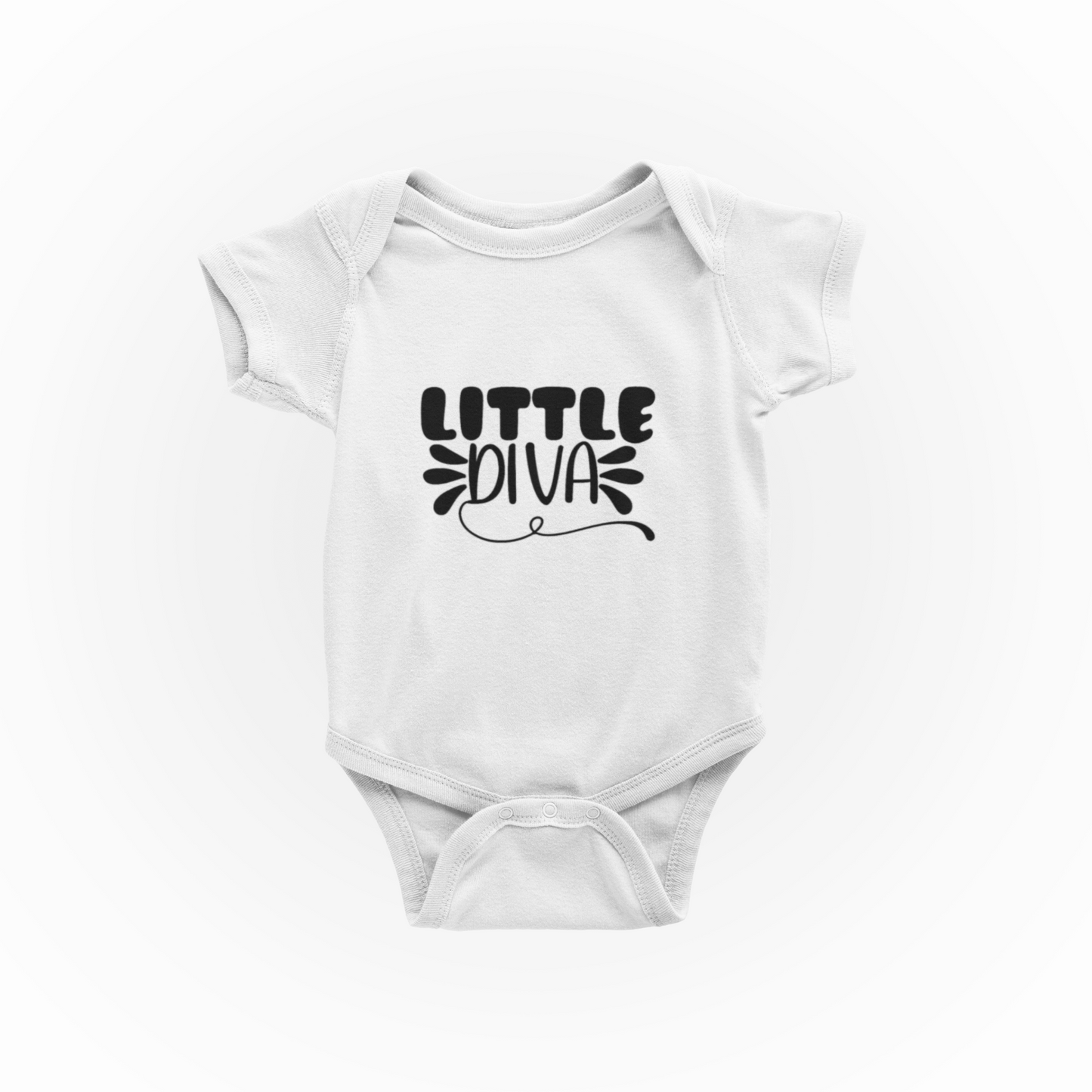 Little Diva Girls - Baby Vest