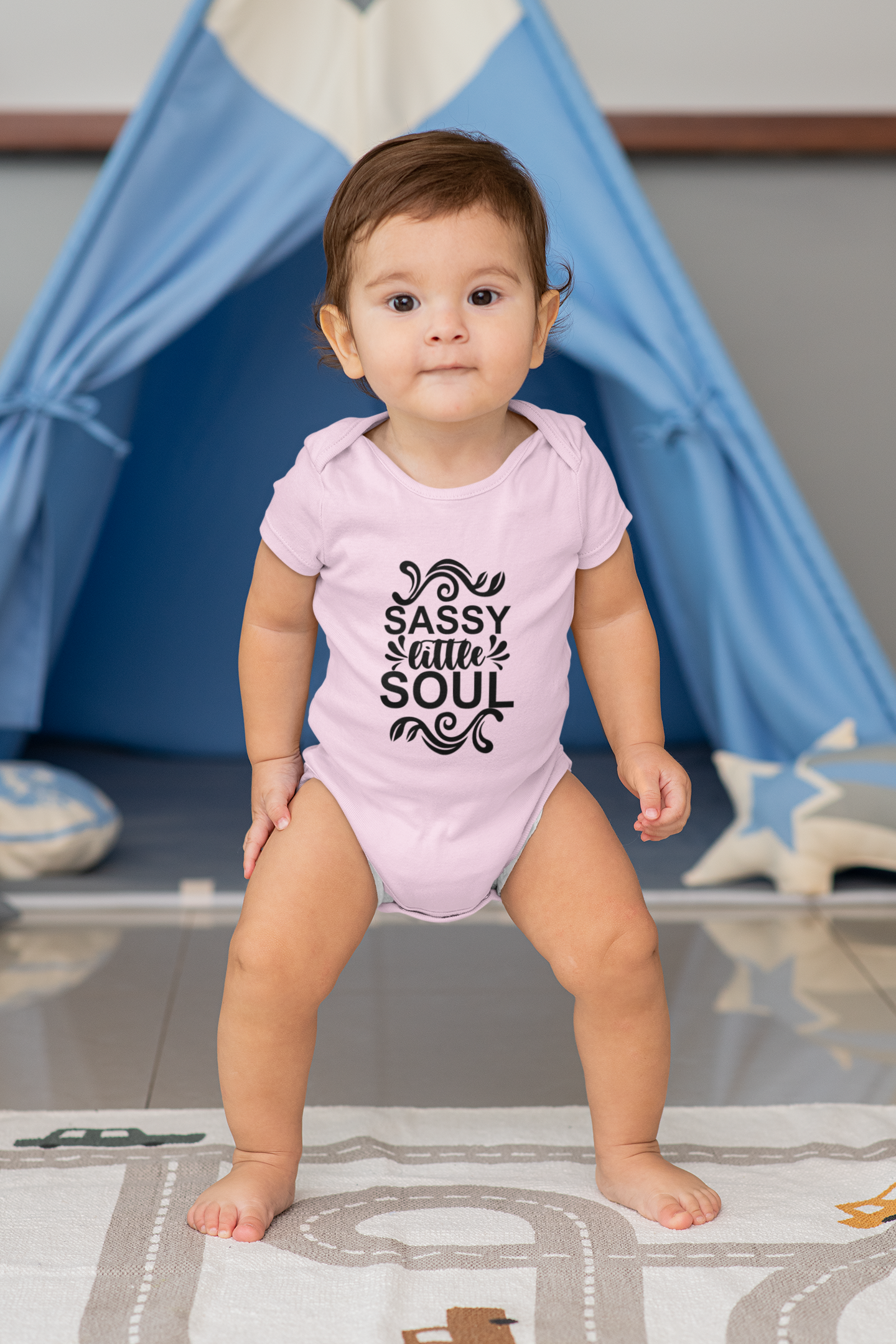 Sassy Little Soul Girls - Baby Vest