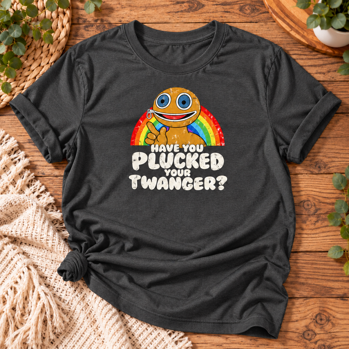 Have You Plucked Your Twanger? – Funny Retro Unisex T-Shirt