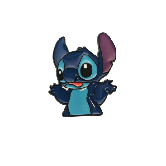 Confused Stitch - Pin Badge