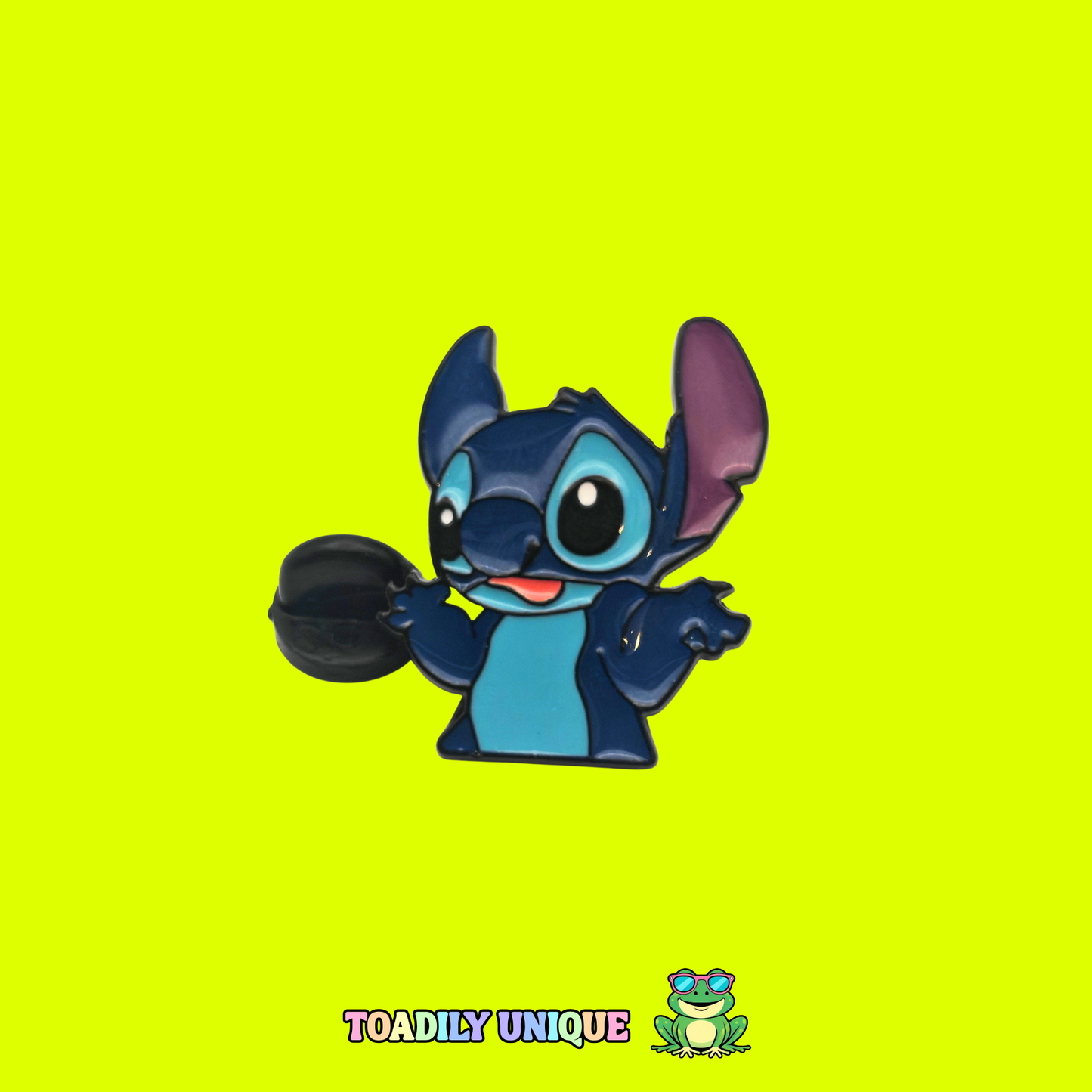Confused Stitch - Pin Badge