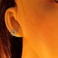 Silver Flower Style Studs - 0922S