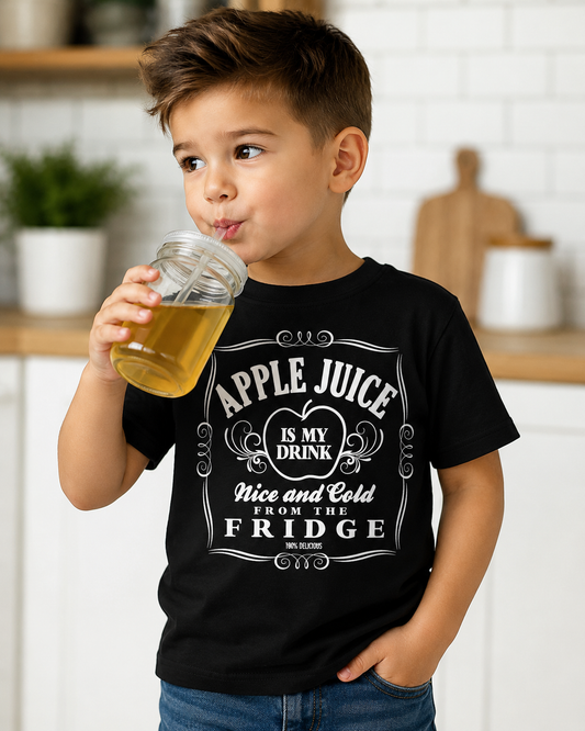Apple Juice Is My Drink Kids T-Shirt