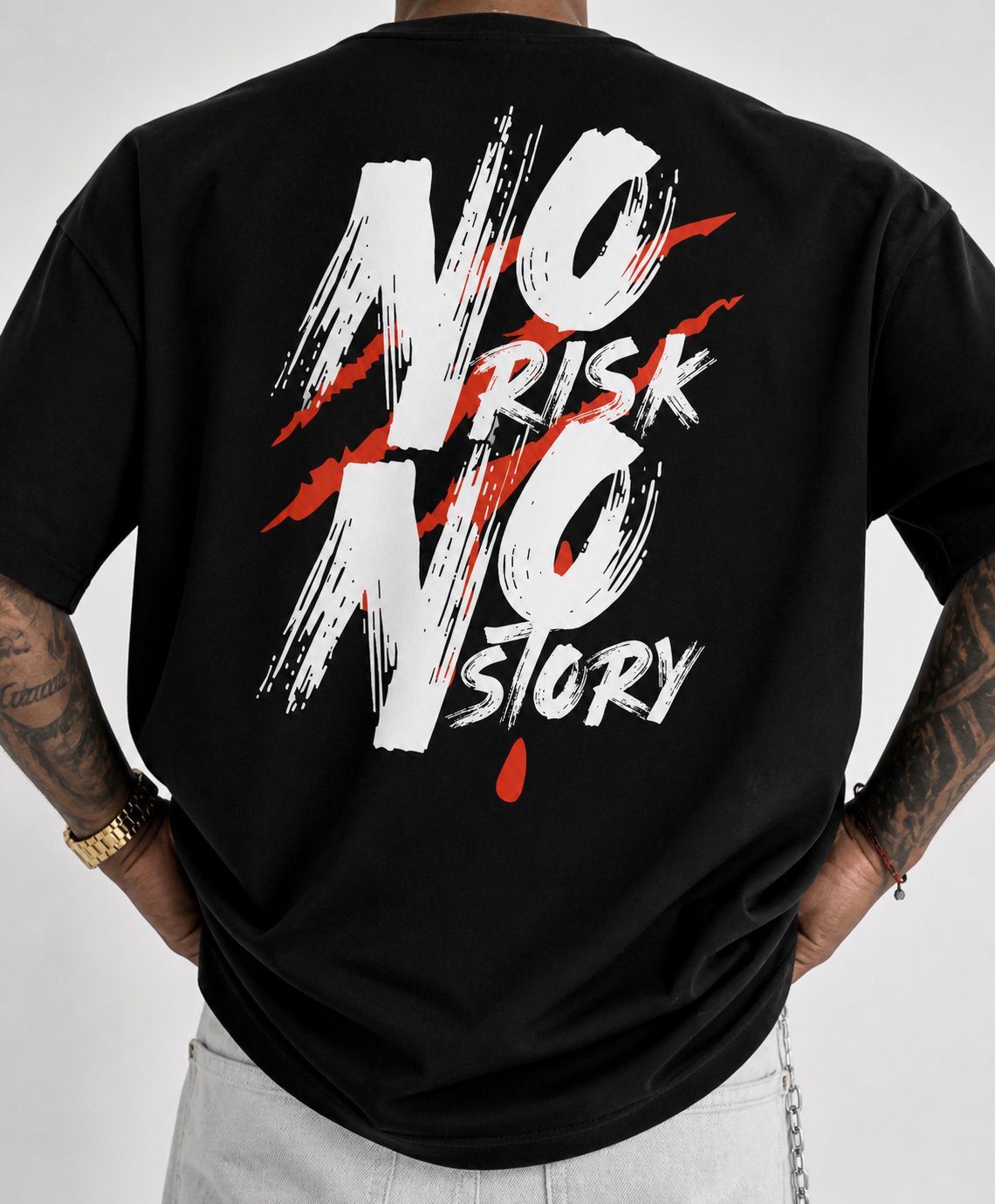 No risk No story - Oversized T-Shirt