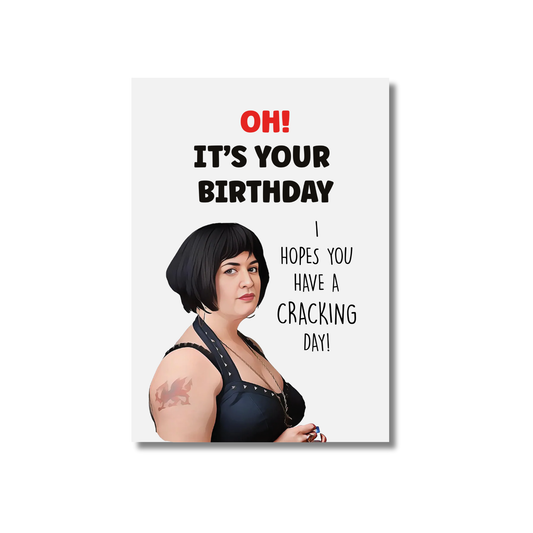 Nessa TV Show Gavin & Stacey - Novelty Birthday Card