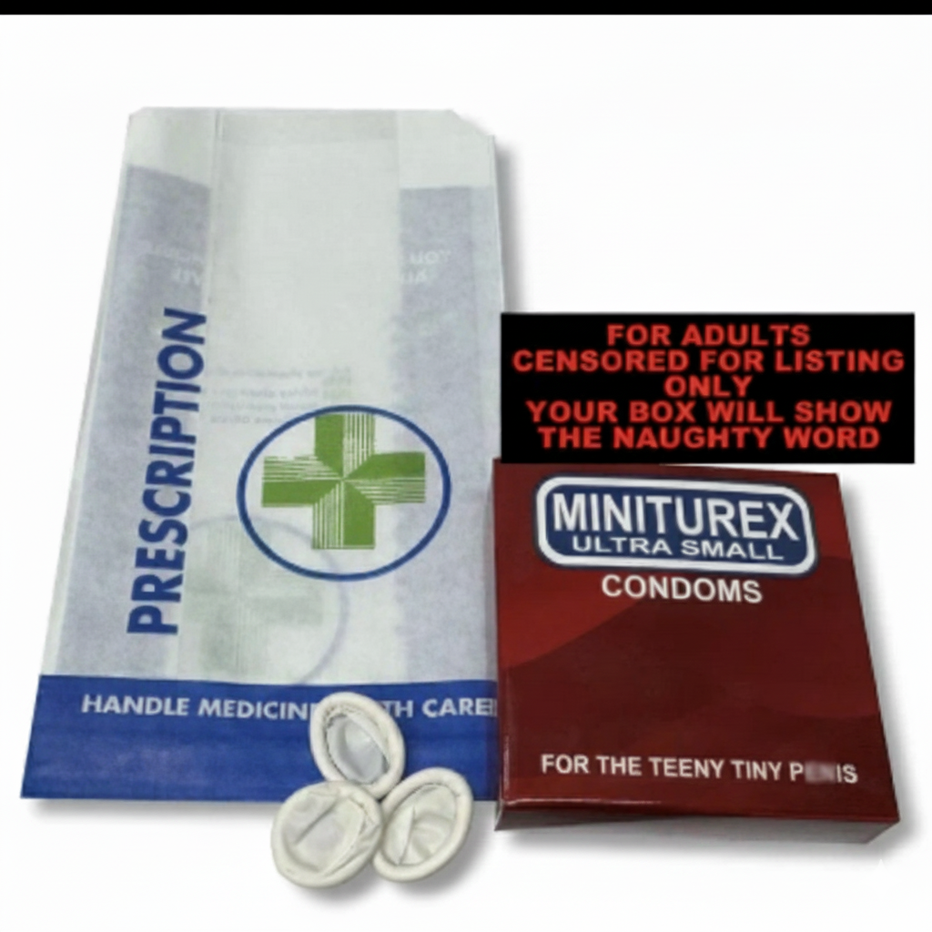 Miniaturex Joke Condom Gift Set – Novelty Adult Gag Gift
