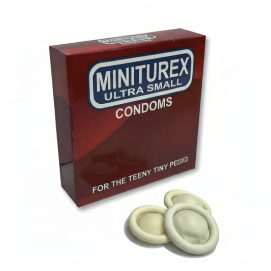 Miniaturex Joke Condom Gift Set – Novelty Adult Gag Gift