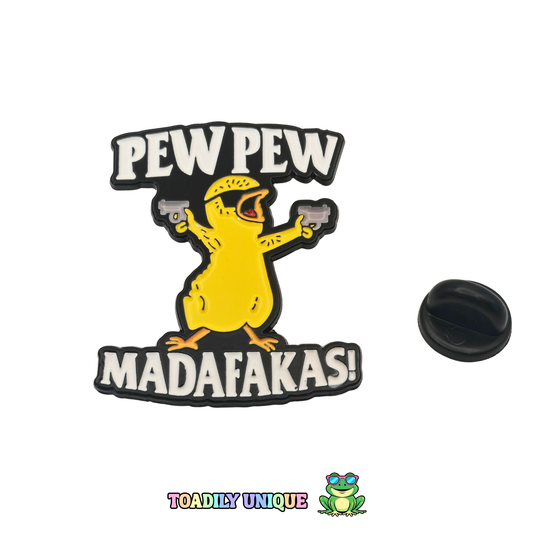 Pew pew... Pin Badge