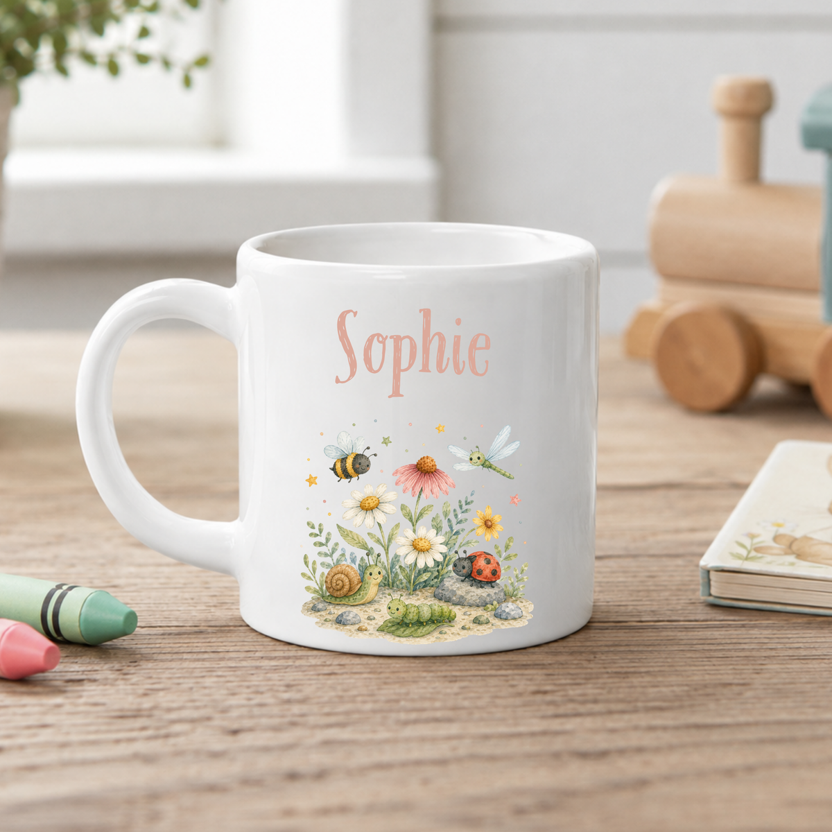 Personalised 6oz Unbreakable Children’s Mug - Girls
