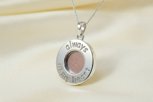 Silver Always In My Heart Necklace - 2007S