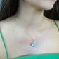 Silver Always In My Heart Necklace - 2007S