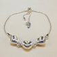 Three Stone Heart Bracelet - 1083S