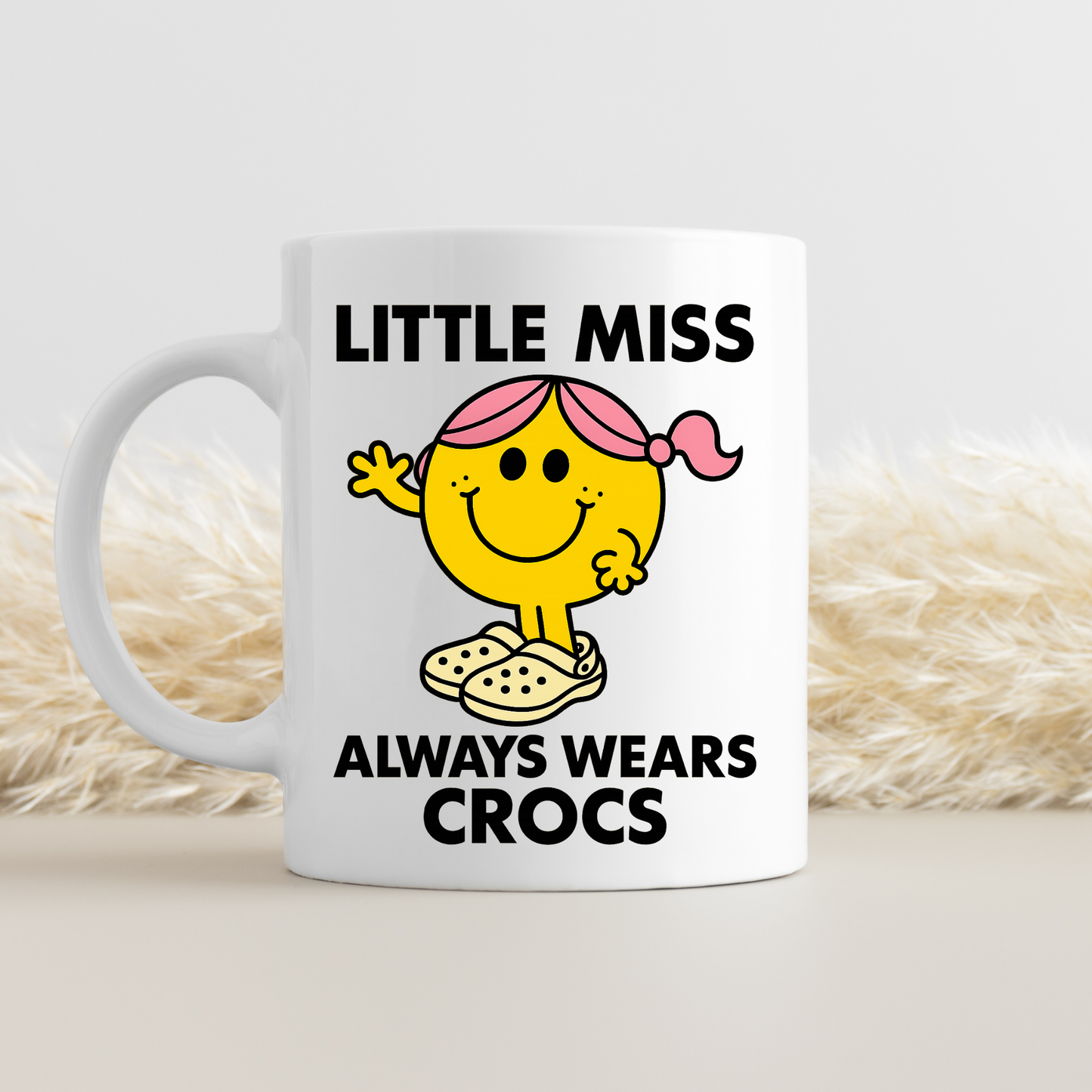 Little Miss Always Wears Crocs