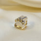 Solid Silver Dog Paw Charm memorial Bangle Bead - 1063S