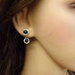 Silver Ear Stud two part - 1065S