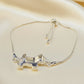 Solid Silver Dog Bracelet - 1072S