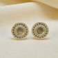 Silver Studs With CZ - 1042S