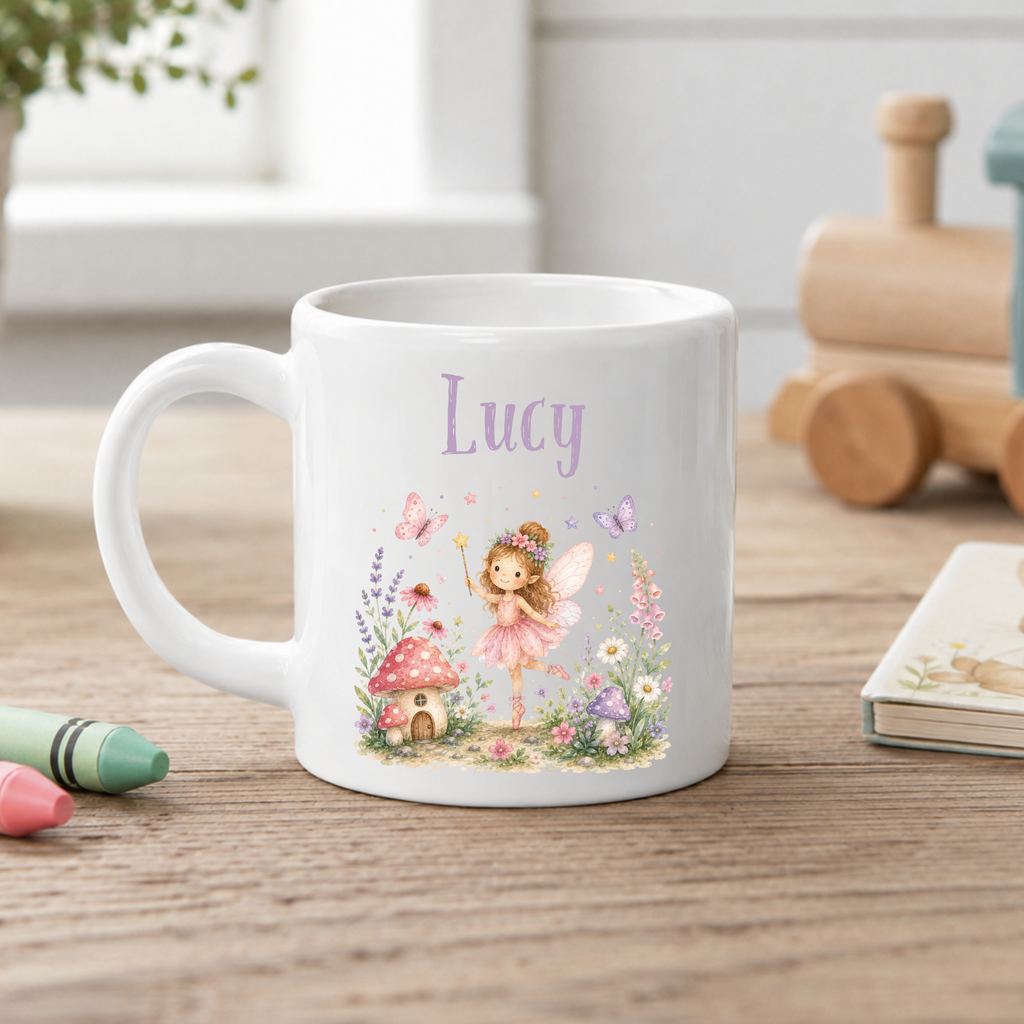 Personalised 6oz Unbreakable Children’s Mug - Girls