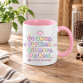 Go Away, Further, A Bit More – Funny Rude Mug