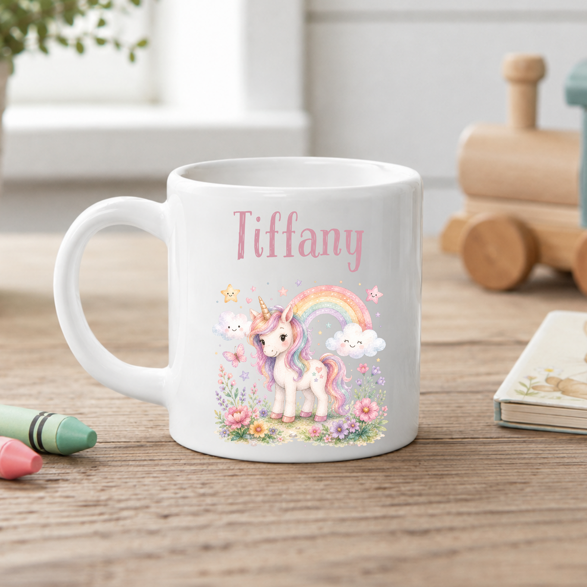 Personalised 6oz Unbreakable Children’s Mug - Girls