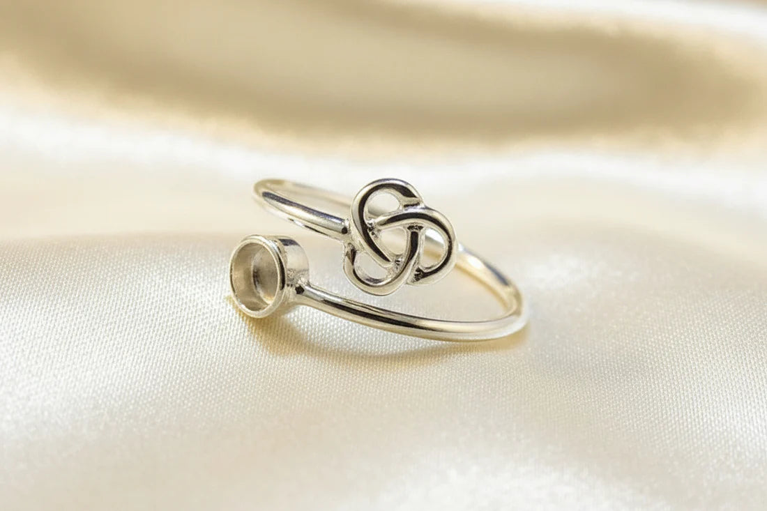 Adjustable Celtic Ring  - 1057S