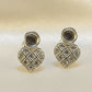 Silver Stud Earring with a cz - 0174S