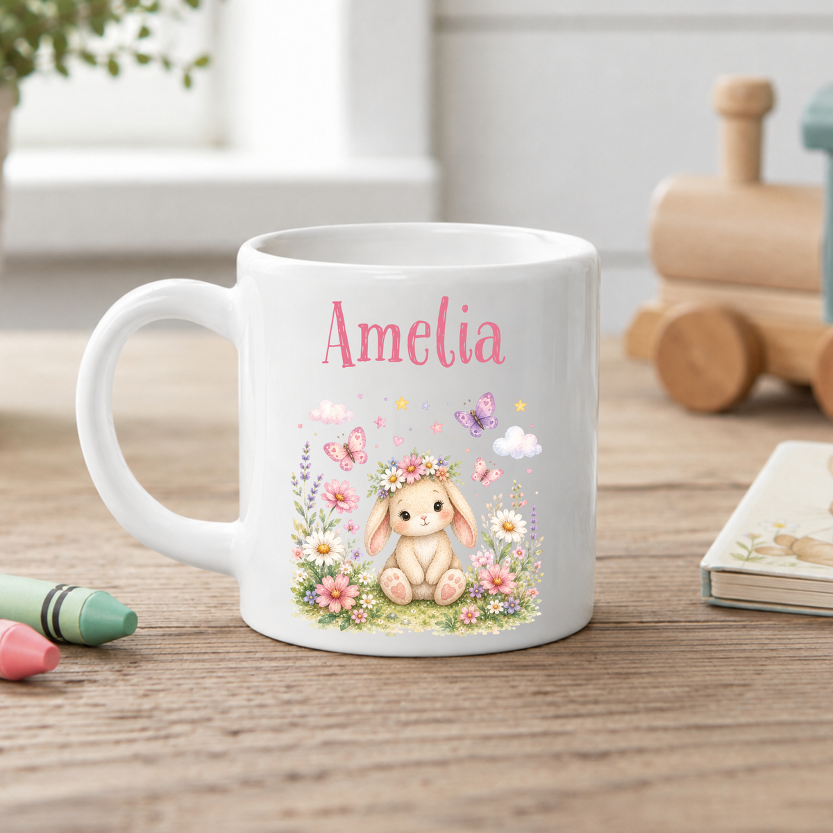 Personalised 6oz Unbreakable Children’s Mug - Girls