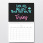 2026 Swearword Wall Calendar
