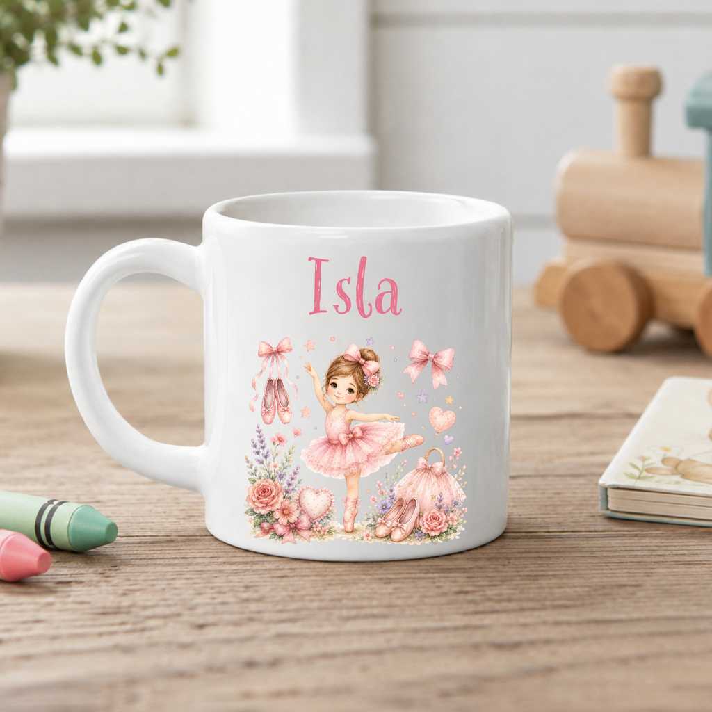 Personalised 6oz Unbreakable Children’s Mug - Girls