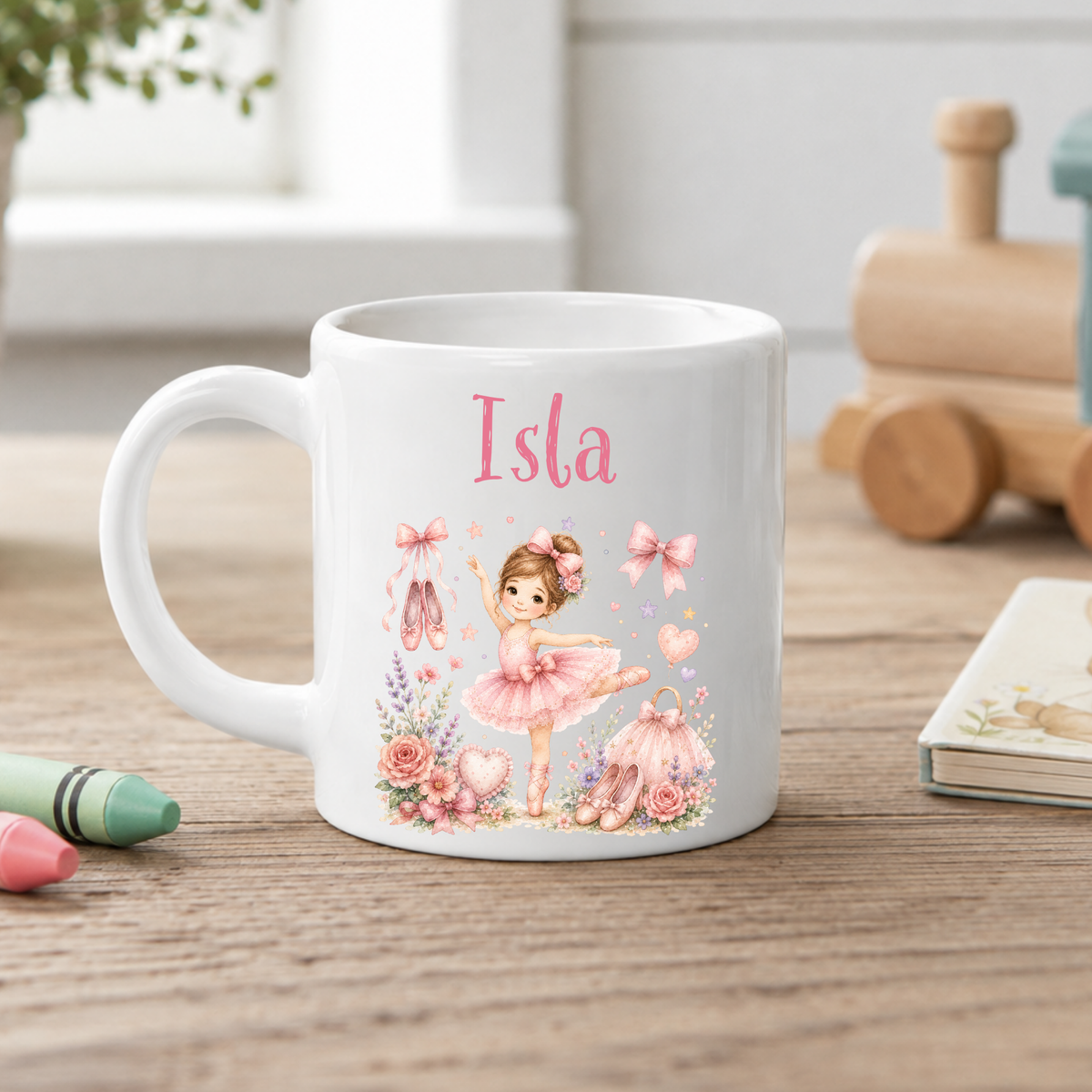 Personalised 6oz Unbreakable Children’s Mug - Girls