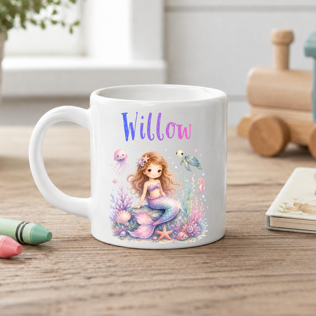 Personalised 6oz Unbreakable Children’s Mug - Girls