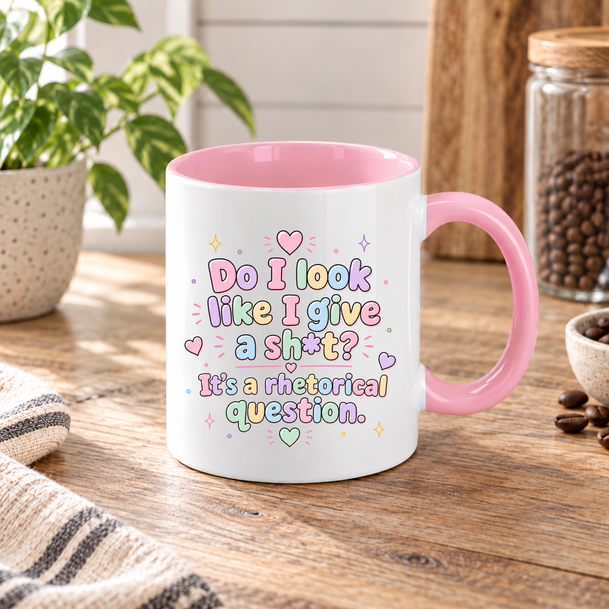 Do I Look Like I Give A Sh*t? – Funny Rude Mug
