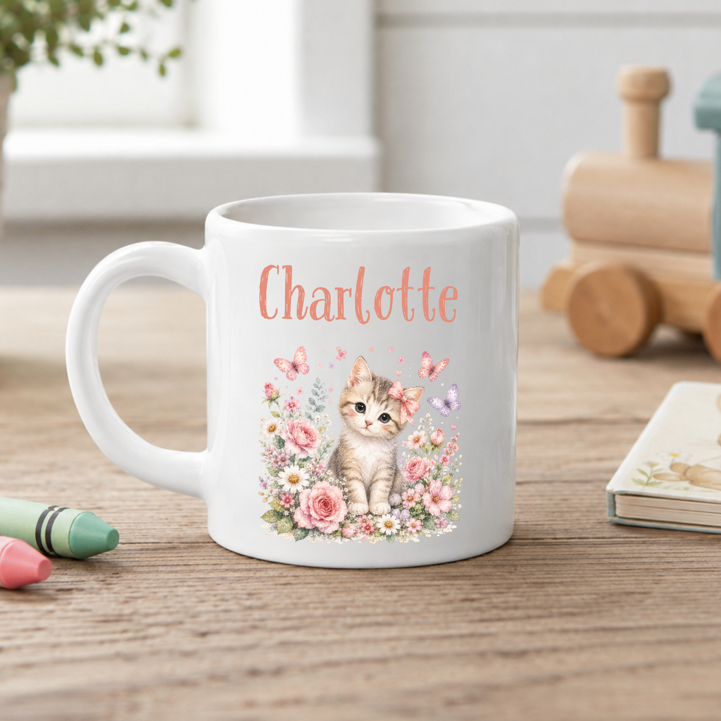 Personalised 6oz Unbreakable Children’s Mug - Girls