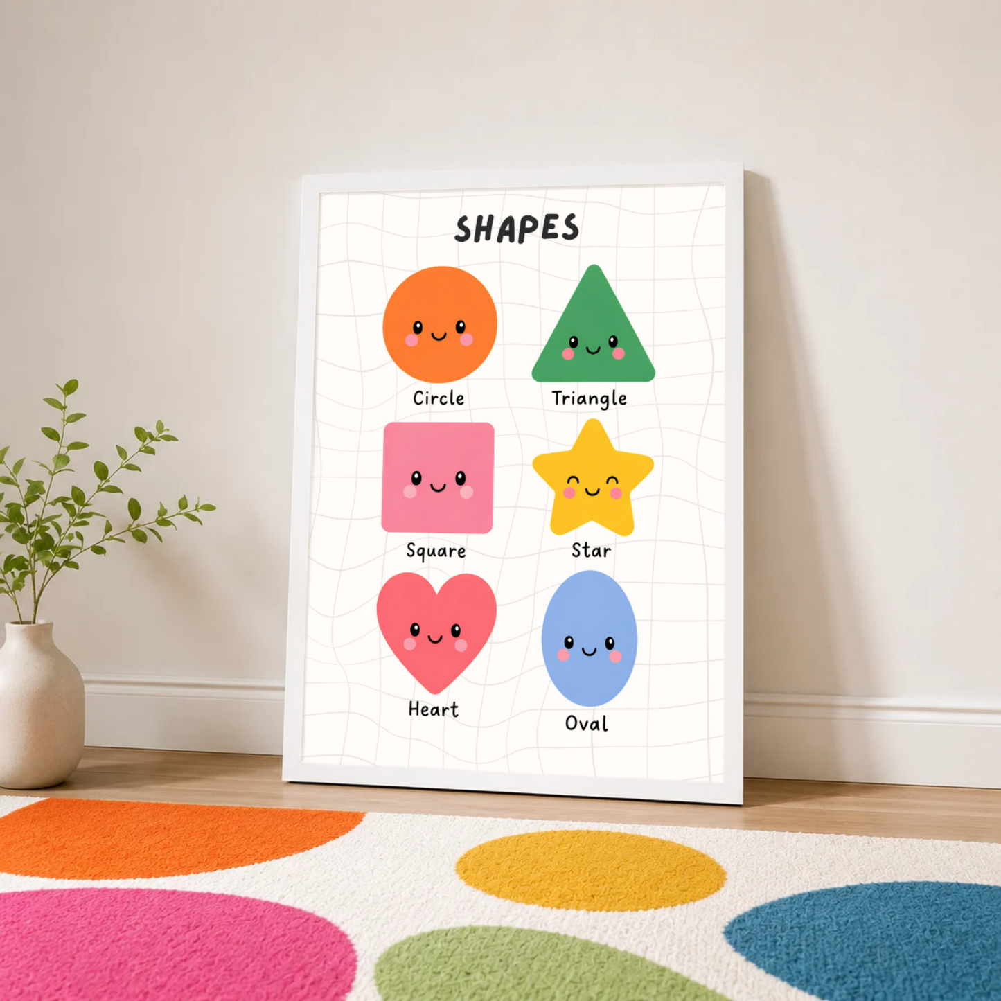 Shapes Educational Print