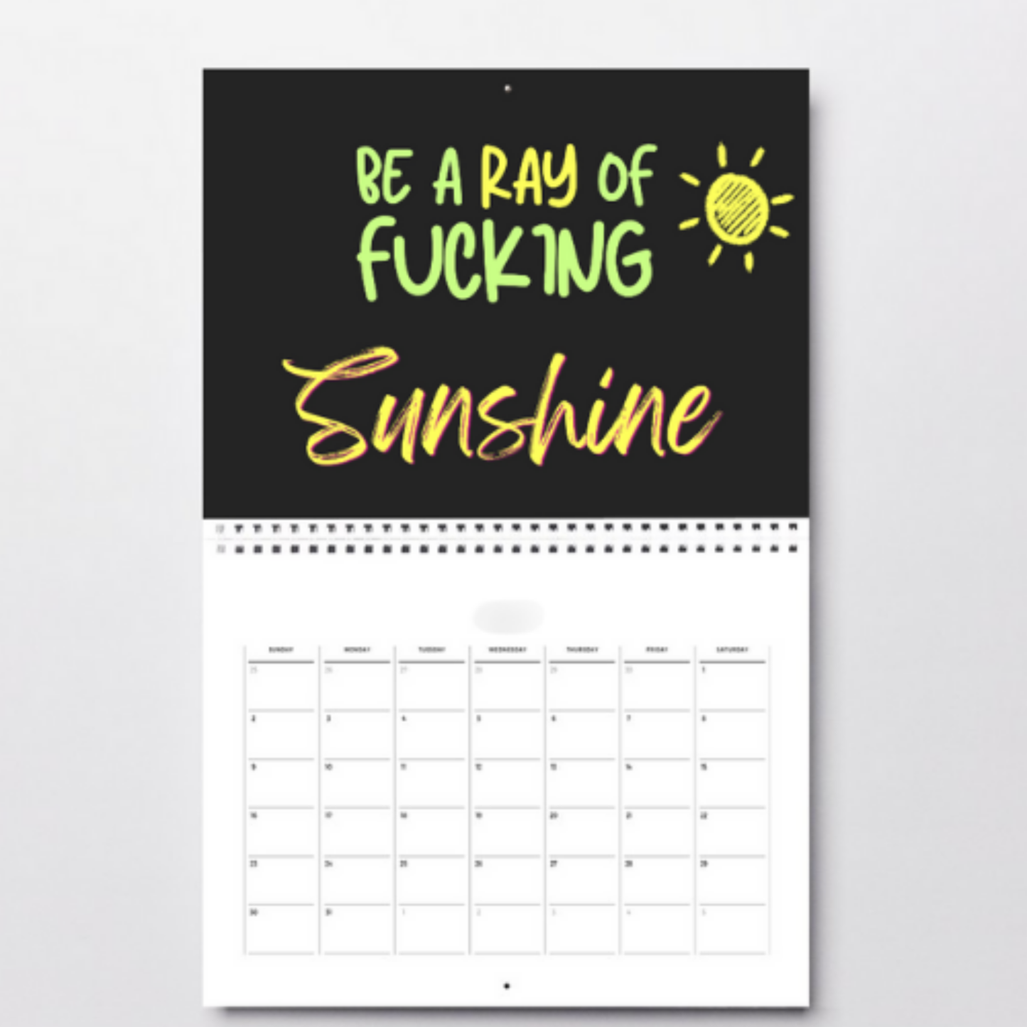 2026 Swearword Wall Calendar